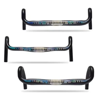 road bike bent handlebar aluminum bike handlebar cycling racing bicycle handle bar drop 135mm inner routing 31 8420450480mm