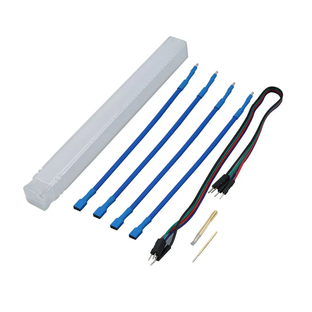 

4Pcs/Set Probe Pens Full Set Led for Bdm Frame Pins For Chip Tuning Tool Kess Ktag Fgtech 100 Led Light Mesh Assistant