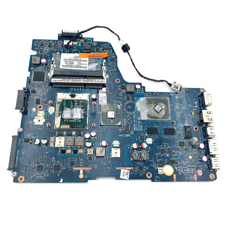 ZUIDID Original K000106370 NWQAA LA-6062P Laptop motherboard for Toshiba Satellite A665 A660 DDR3 mainboard