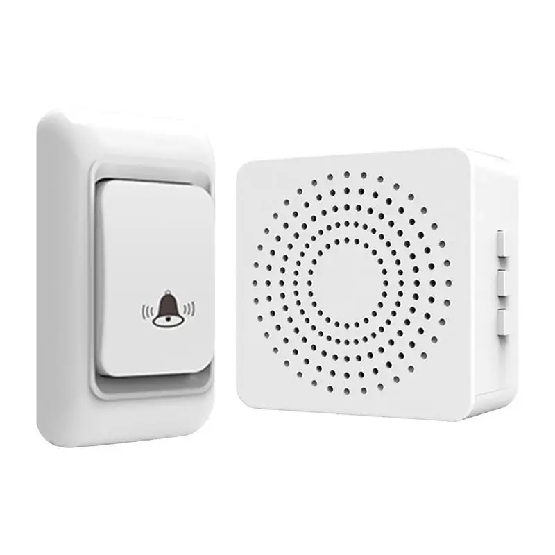 

433MHz 150M Smart Doorbell Wifi Wireless Ring Doorbell Self-powered Button Waterproof Chimes Control Doorbell Set