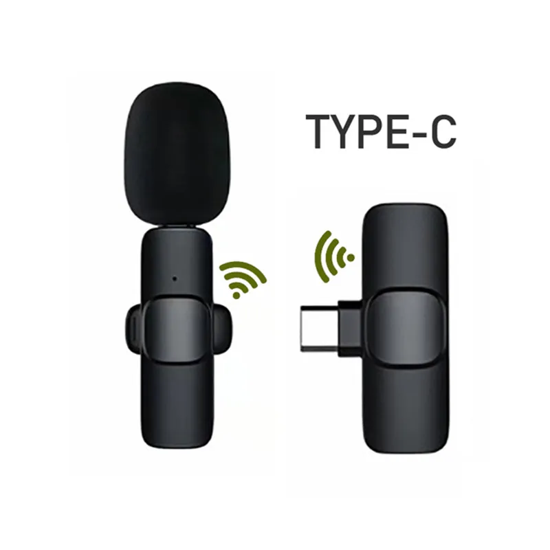 

Беспроводной петличный микрофон K9, портативный мини-микрофон с шумоподавлением для записи аудио и видео в реальном времени, для Facebook