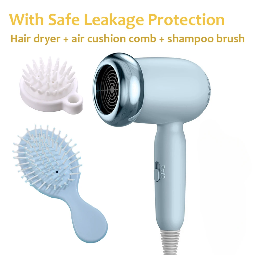 Высокоскоростной фен с низким уровнем шума уход за волосами отрицательными