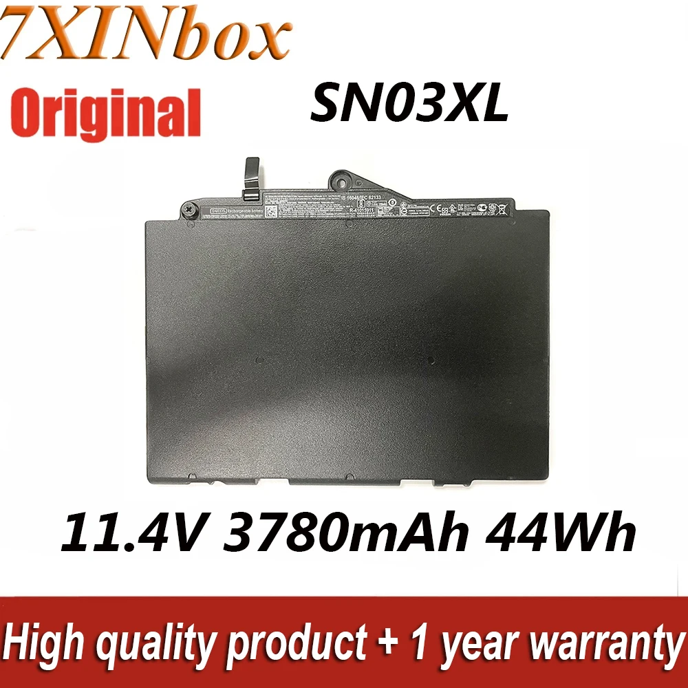 7xinbox SN03XL 3780mAh 11,1 V 44Wh Оригинальный аккумулятор для ноутбука HP EliteBook 725 G3 G4 EliteBook 820 G3 T7N76AW 820 G4 Series