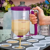 pancake batter dispenser cake dough cupcake baking tool cream speratator 900ml measuring cup flour paste dispenser