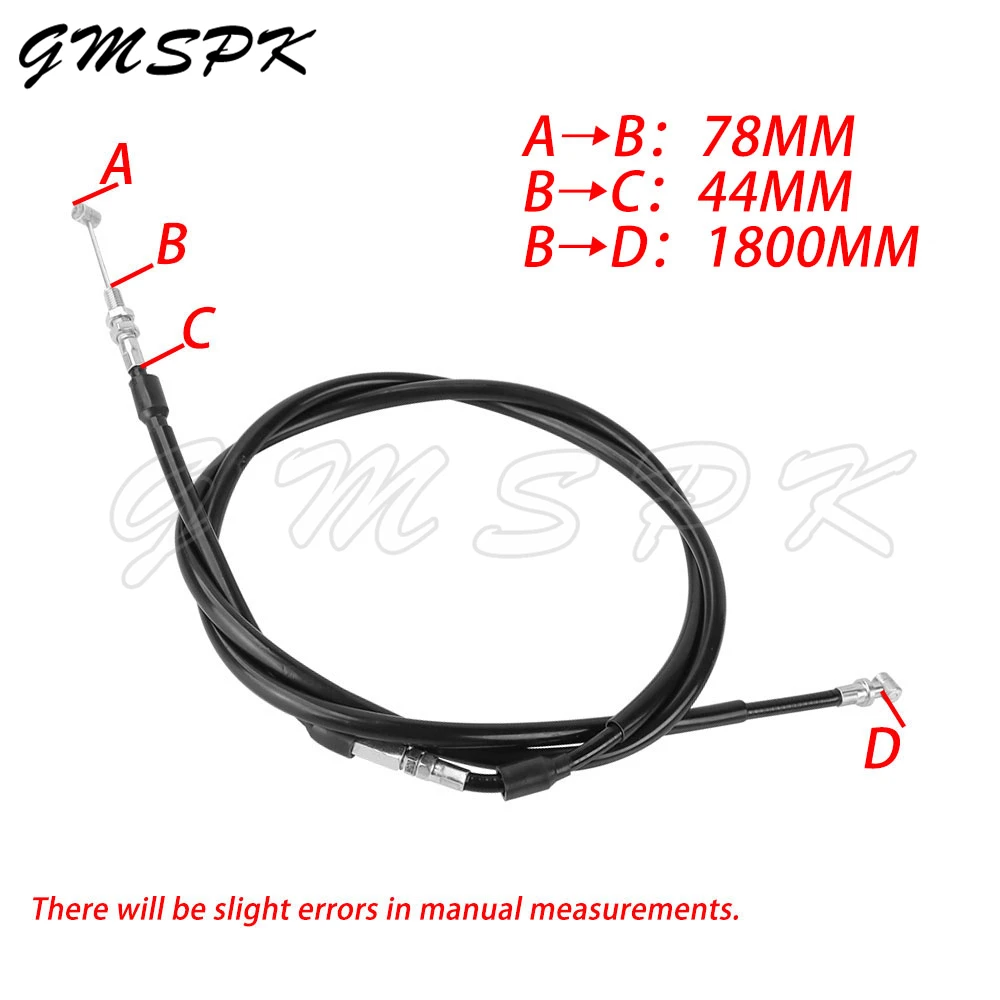 

1,7 м/1,8 м/1,9 м подходит для Indian Scout Scout Sixty Scout Bobber 2015-2023, удлиненный трос сцепления для мотоцикла, провод 66 "70" 74 дюйма