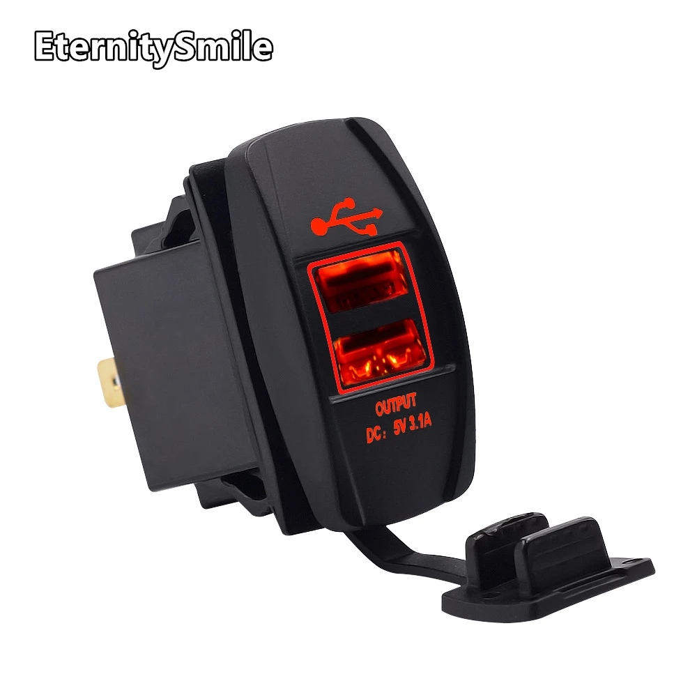 5 в 3 1 а морская двойная фоторозетка водонепроницаемая для универсального