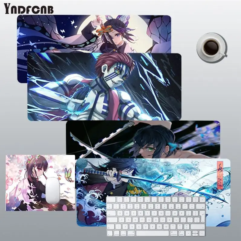

Demon Slayer Kimetsu No Yaiba Your Own Mats Large Mouse Pad PC Computer Mat Size For Large Edge Locking Game Keyboard Pad