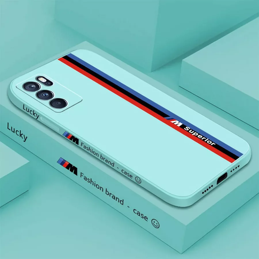 

Smile Lucky Case for OPPO Reno 6 Pro 5 5K 5Z 4 Pro Lite 4 Z 5G 3 Soft Liquid Camera Lens protect cover Find X3 Neo A11 A72 A9 X