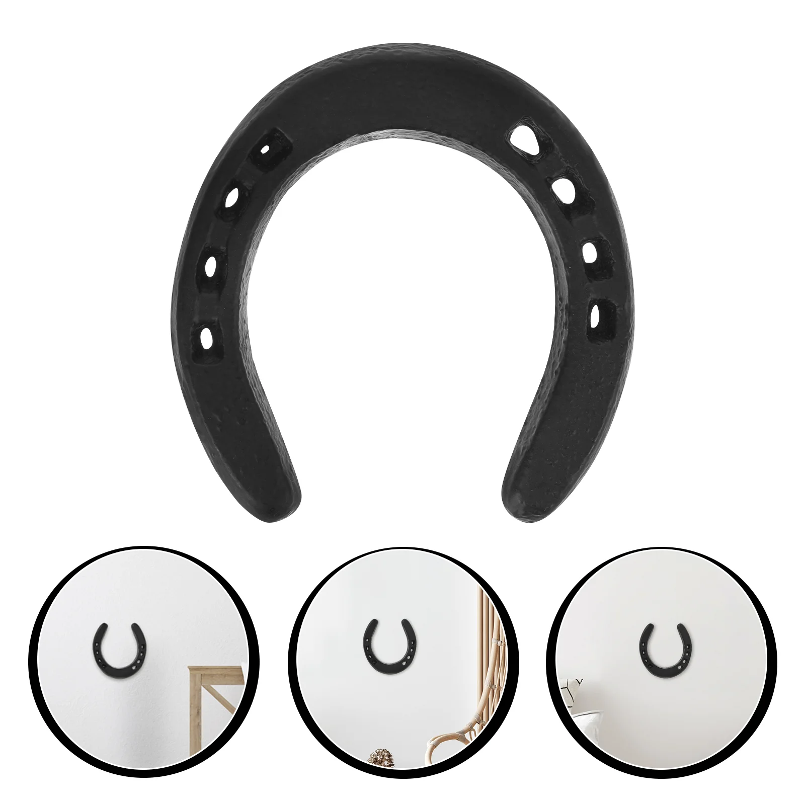 Декоративная обувь для лошадей украшение в виде подковы чугунные настенные