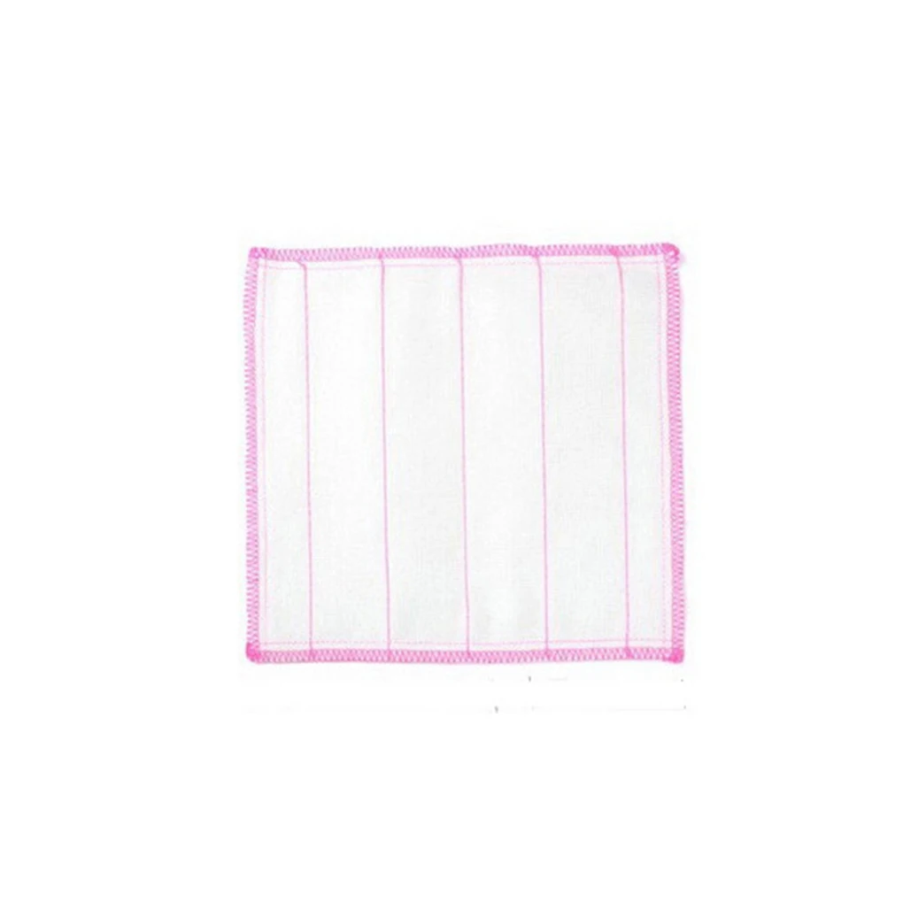 

Hot 5Pcs Five-layer Cotton Gauze Absorbent Dish Cloth Kitchen Plate Bowl Cleaning Wash Towel Oil-free