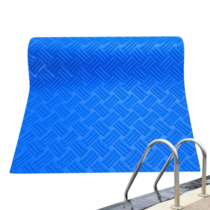 

Pool Ladder Pad Under Pool Protective Stairs Mat Ladder Pad Anti Slip Foldable Universal Pool Ladder Pad For Kitchen Living Room