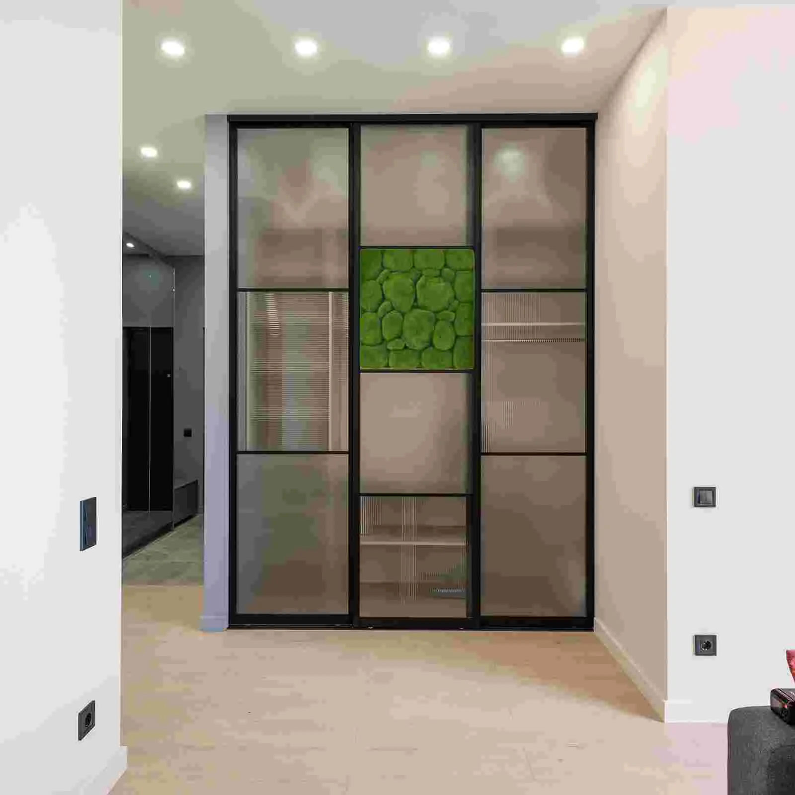 

Artificial Wall Fakemat Decor Green Board Plantpanelsturf Faux Privacyrug Decoration Simulation Panel Hedge Background Backdrop