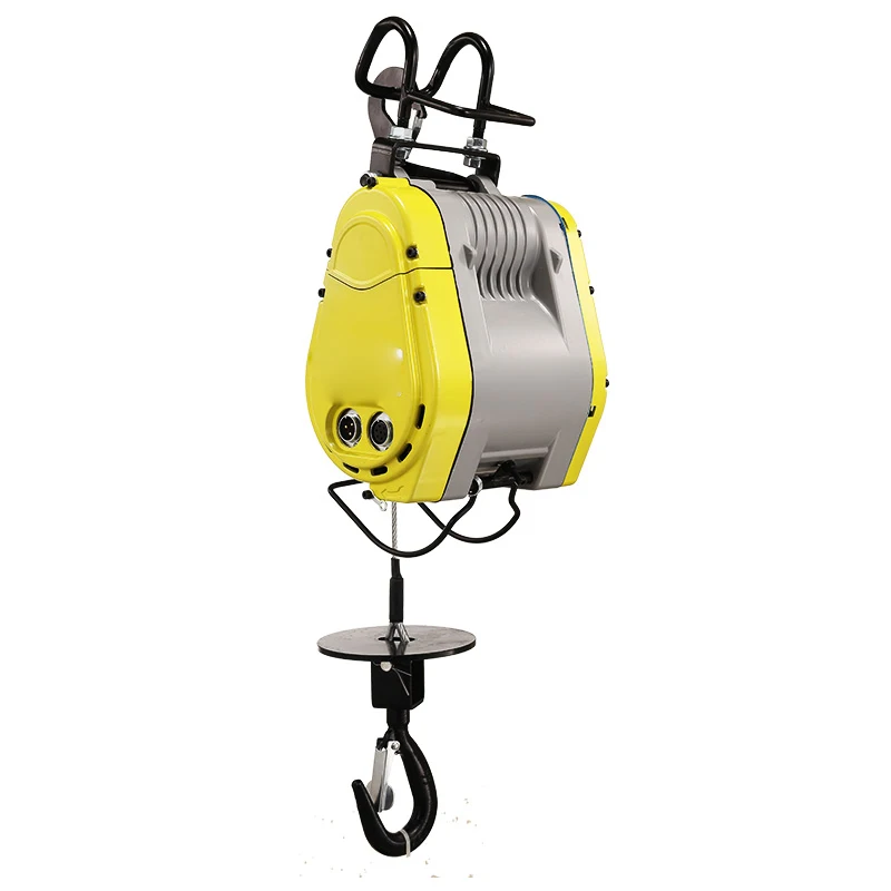 Brushless Variable-frequency Small Diamond Electric Hoist 220V Adjustable Speed Household Lifting Hoist Wire Rope Fast Hoist