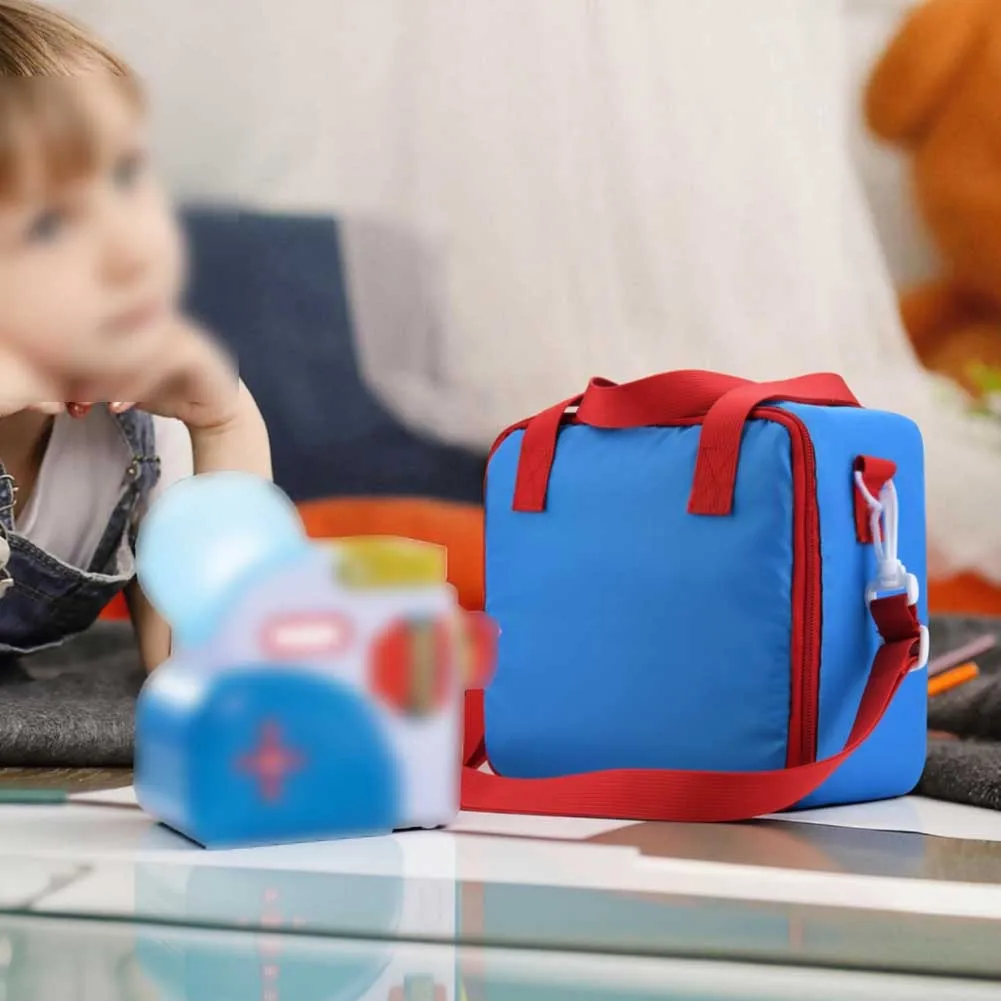 Фото Защитный чехол для Little-Tikes, синий, с защитой от царапин, сумка для хранения с регулируемым ремешком, органайзер, сумка для Story-Dream Machine №1