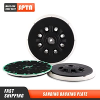 spta 6 inch multi hole dust free sanding pad sander backing pad hook loop for festool sander sanding disc polishing grinding