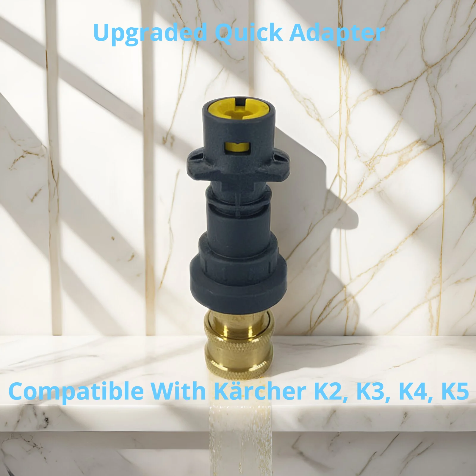 Фото Модернизированный комплект адаптеров и насадок для серии Karcher K2-K7 — повышенная долговечность и простая установка №1