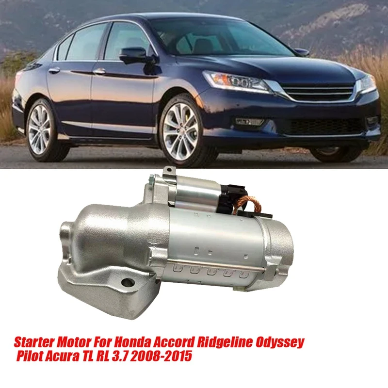 Автомобильный стартер 31200-R70-A51 для Honda Accord Ridgeline Odyssey Pilot Acura TL RL 3 7 2008-2015 R70A51 31200-RYE-A01
