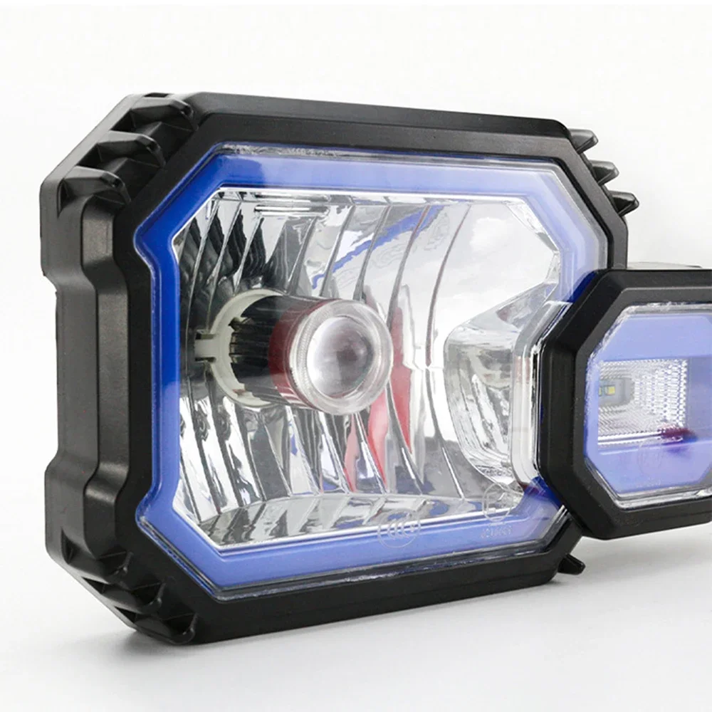 1 шт. CSP Devil Eye H4 LED Moto H6 BA20D светодиодные лампы для мотоциклетных фар белый желтый Hi Lo
