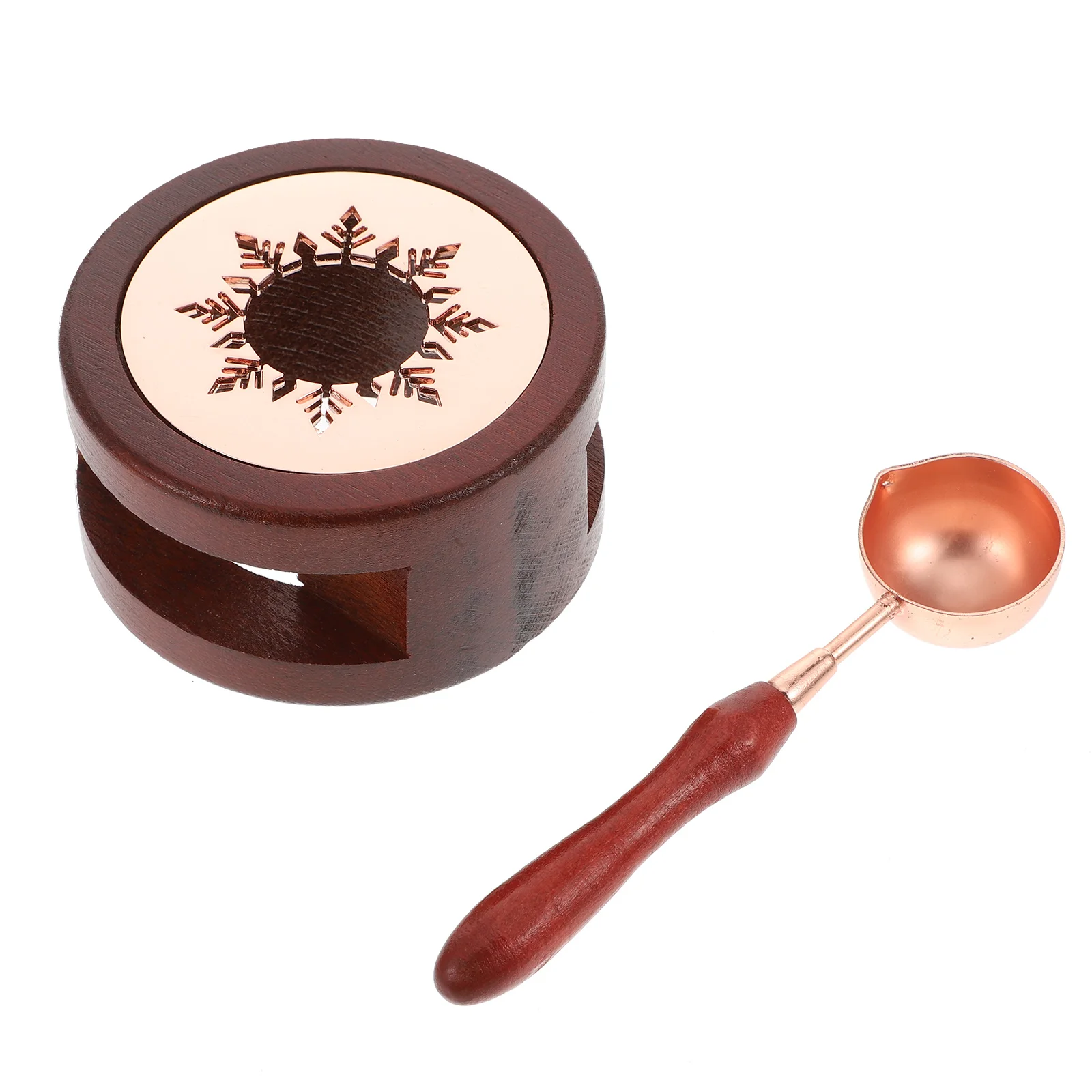 

Wax Seal Stamp Melting Stove Furnace Sealing Spoon Warmer Set Kit Pot Tool Makerholder Christmas Heater Portable Melt