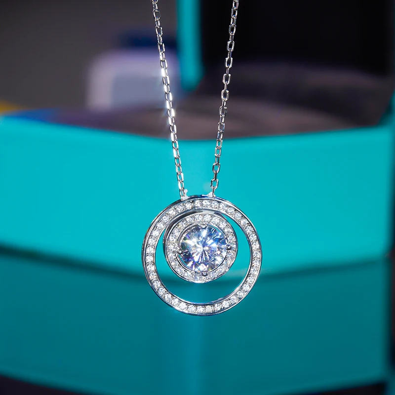 

Женское ожерелье из серебра 925 пробы, с платиновым покрытием