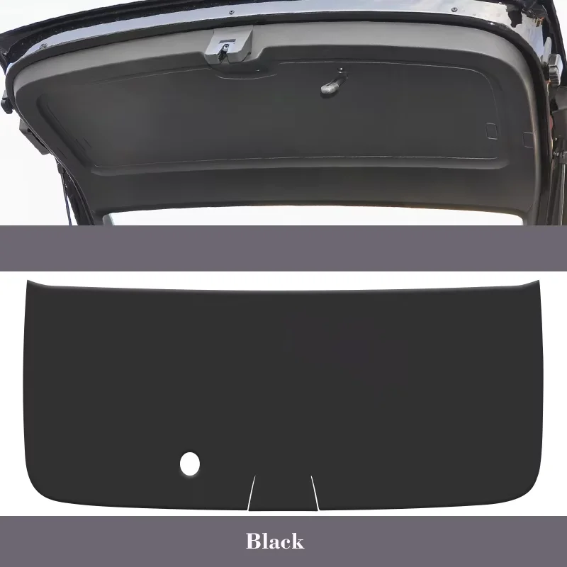 

Коврик для задней двери багажника автомобиля, декоративная накладка из искусственной кожи для Skoda Kodiaq 2017 2018 2019-2025, защита от царапин и ударов