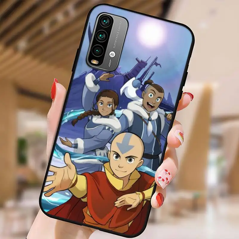Аниме Аватар Последний airbender чехол для телефона Xiaomi9 10 11PRO LITE Redmi NOTE7 8 9 10A PRO K40 Poco3 Shell