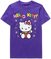 boxlunch sanrio hello kitty multicolor floral womens t shirt exclusive y2k aesthetic t shirt women y2k top