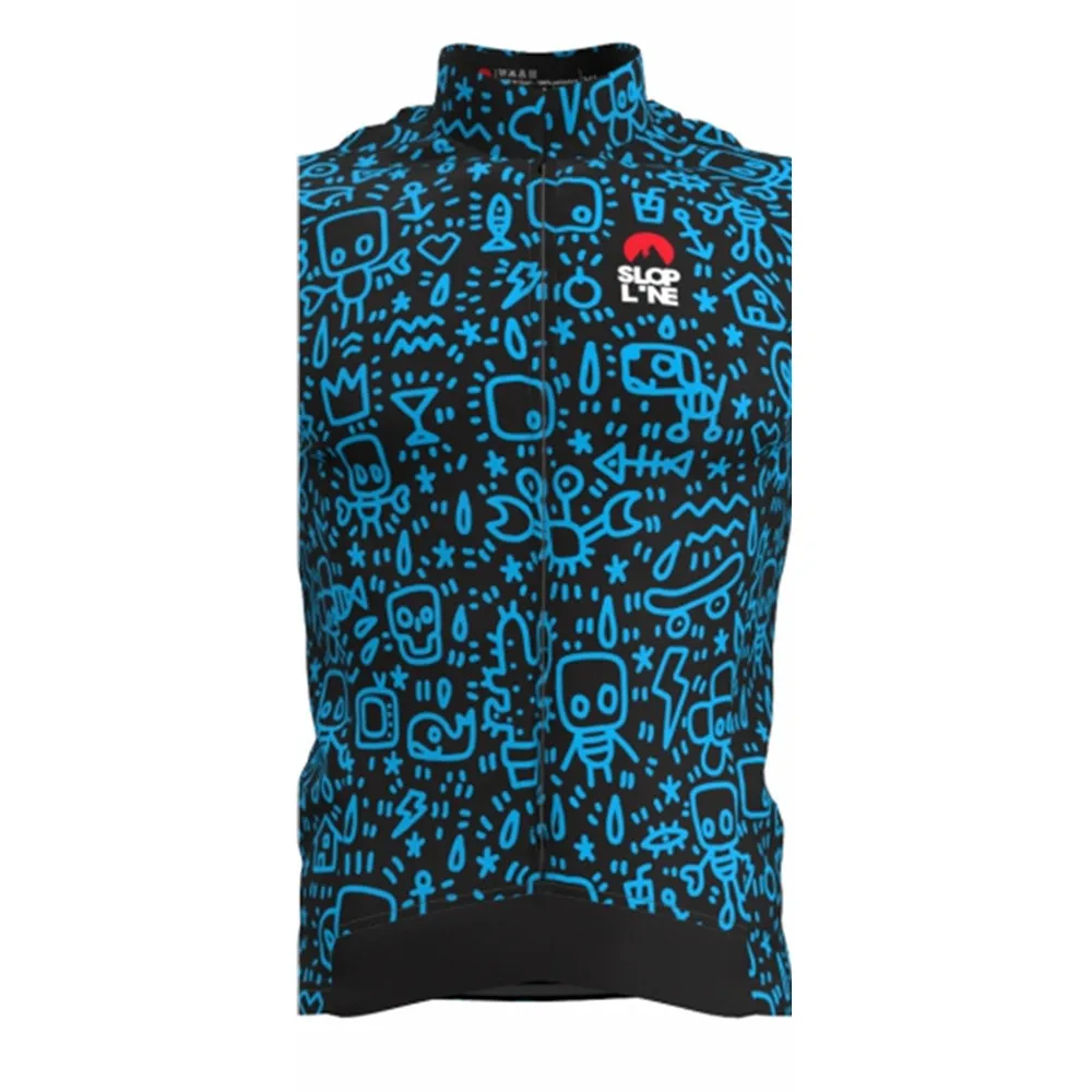

Best Sell Slopline Cycling Jersey Outwear Unisex Couple Windproof Vest Sleeveless Gilet MTB Bike Clothing Wind Jacket Maillot Ci