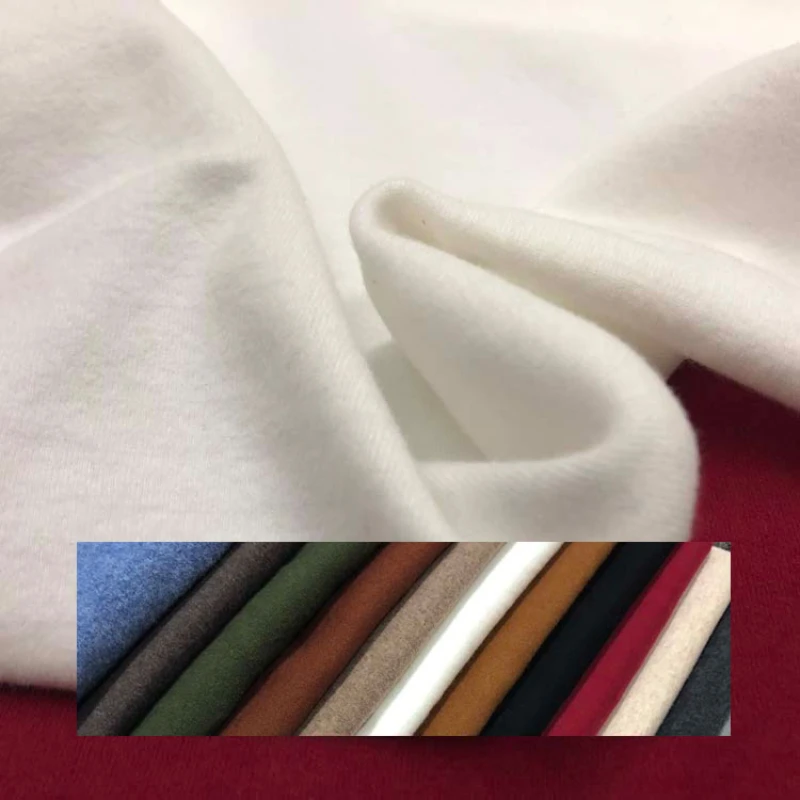 

Elastic Soft Cashmere Cotton Fabric Autumn and Winter Underwear Bottom Line Sweater Casual Sweater Clothing for Sewing Per Meter