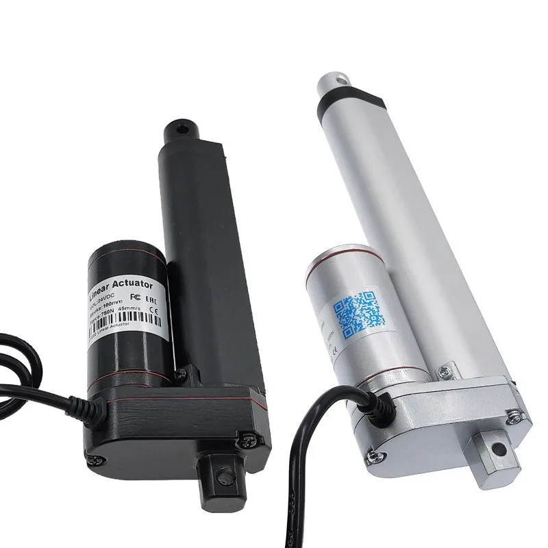 Atuador Linear Motor 300 mm 250 mm Curso 12v 24v 100 300 500 700 1000 1200 1500n