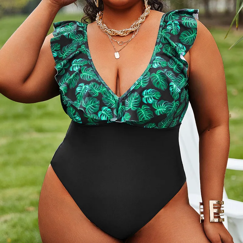 2022 New One Piece Swimsuit Women Plus Size Swimwear Swimming Suit for Women Bathing Suit Sexy Monokini Designer Bikini