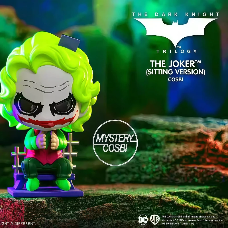 Горячие игрушки Cbx189 Ht Batman Dark Knight Trilogy Полный клоун Мини-куклы Cosbi Слепая коробка Серия Креативные украшения Праздничный подарок Игрушка (art.: 3920d33bbc8e4) - 3920d33bbc8e4