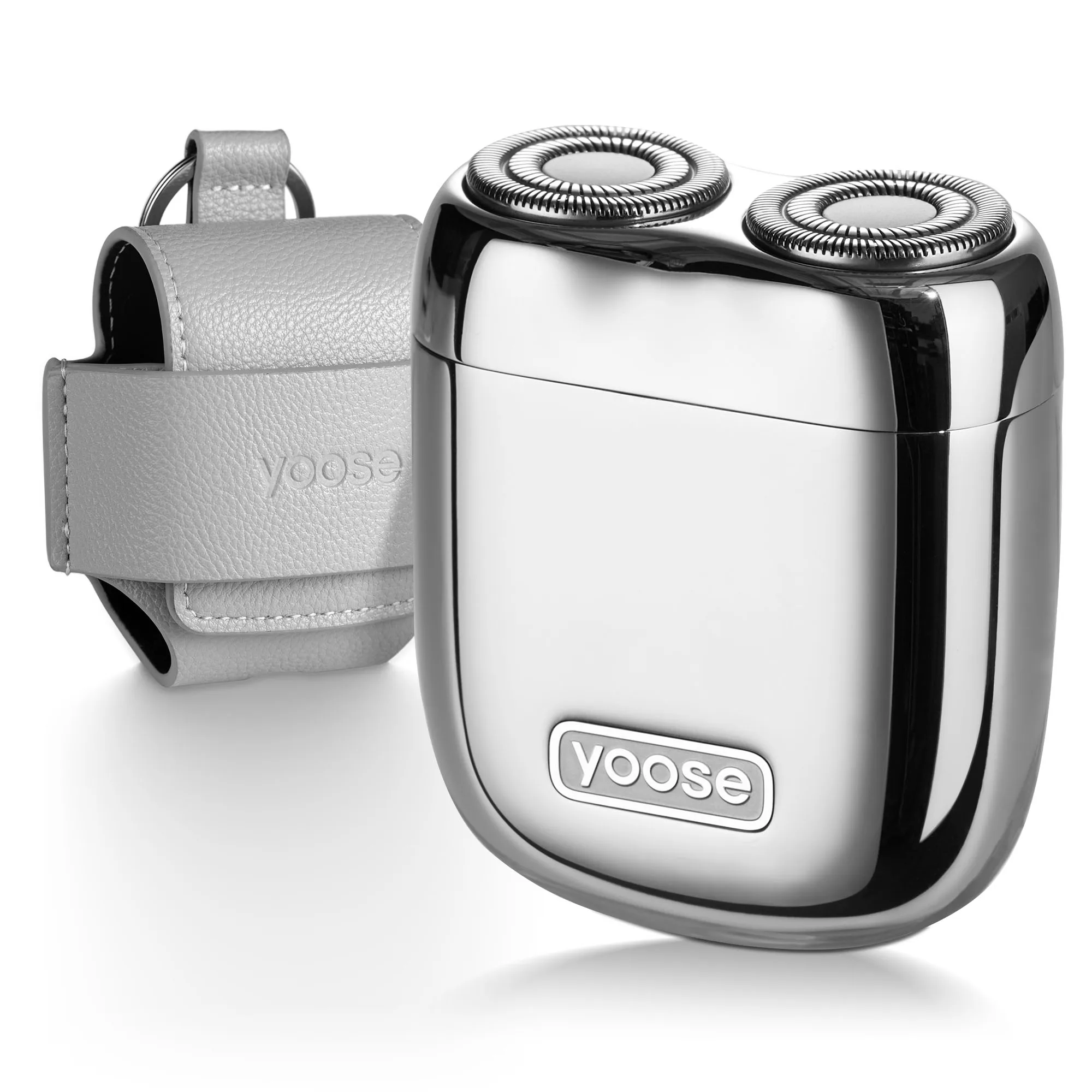 yoose Mini Shaver Rechargeable Wet &b Dry Electric Shaver with IPX7 Waterproof, Portable for Travel, Type-C Charge, Gifts (Black)