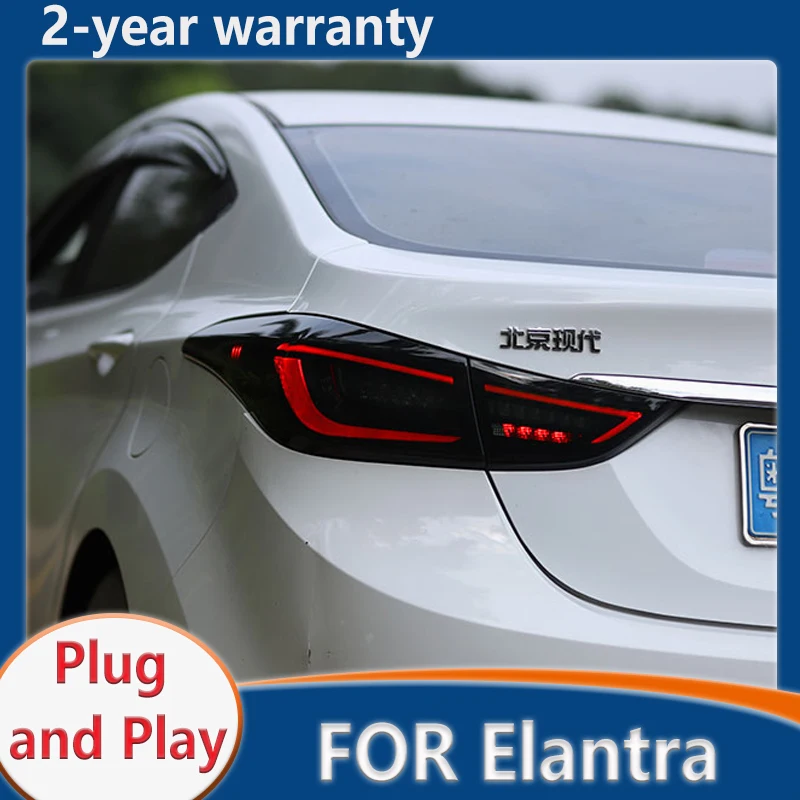 Задний фонарь для Hyundai Elantra s 2012-2017 MD светодиодный задний фсветильник рь