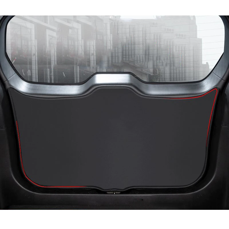 Волокнистая кожаная накладка на багажник автомобиля защитная подушка для sehol x8 jac