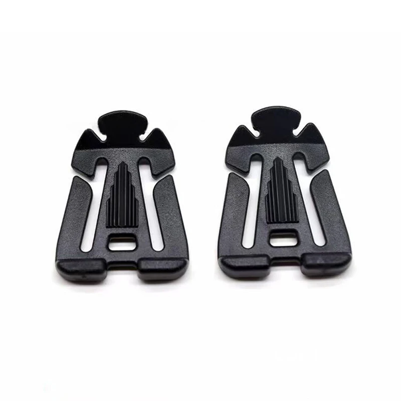 

10pcs Tactical Gear Clip Molle Web Dominators for Backpack Straps Management Buckle Carabiner Clips Tube Strap MOlle Attachments