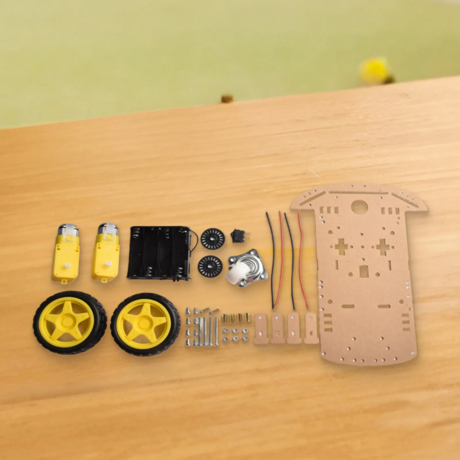 Комплект автомобильного шасси Smart Robot аккумуляторный блок с кодировщиком