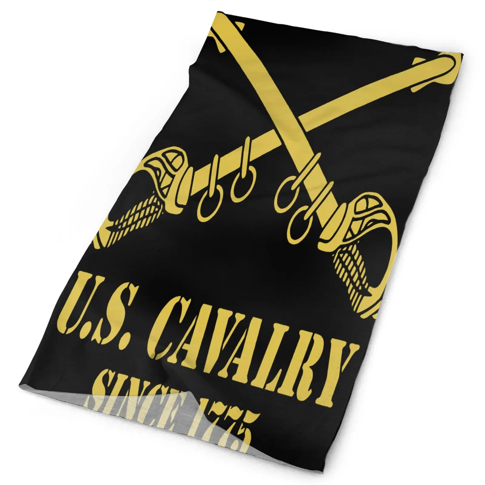 

Американская кавалерия, армия, ветка, перекрёстные сабли, 1581, Мужская бандана, Балаклава, женская модная Манишка, маска для велоспорта, Мульт...