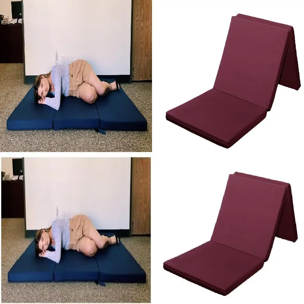 

Reusable, Durable and Portable 3 Color Comfortable Sleeping Camping Pad - Green, Blue, Purple - Perfect for Outdoor Activities
