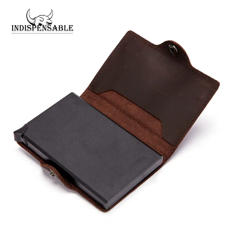 Незаменимый мужской бумажник 2022 деловой Airtag держатель для карт мужчин винтажный