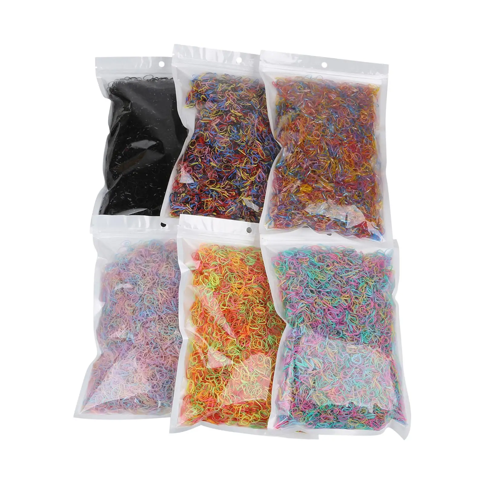 

Милые маленькие резинки для волос, аксессуары для конского хвоста, декоративные эластичные резинки для волос для малышей, 6 шт.