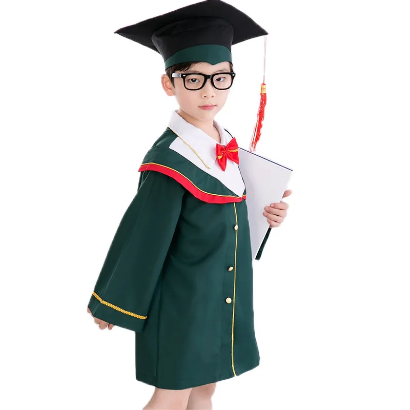 Новое Детское платье для доктора мальчишника выпускного хора и выступления в