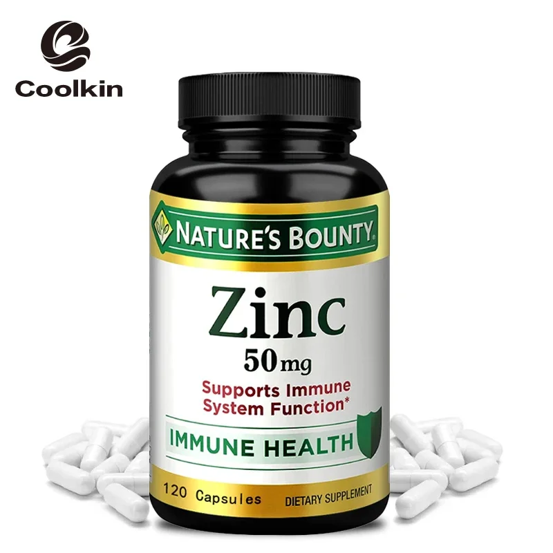 

Цинк 50 мг-Иммунная поддержка и антиоксидантная добавка для здоровой кожи