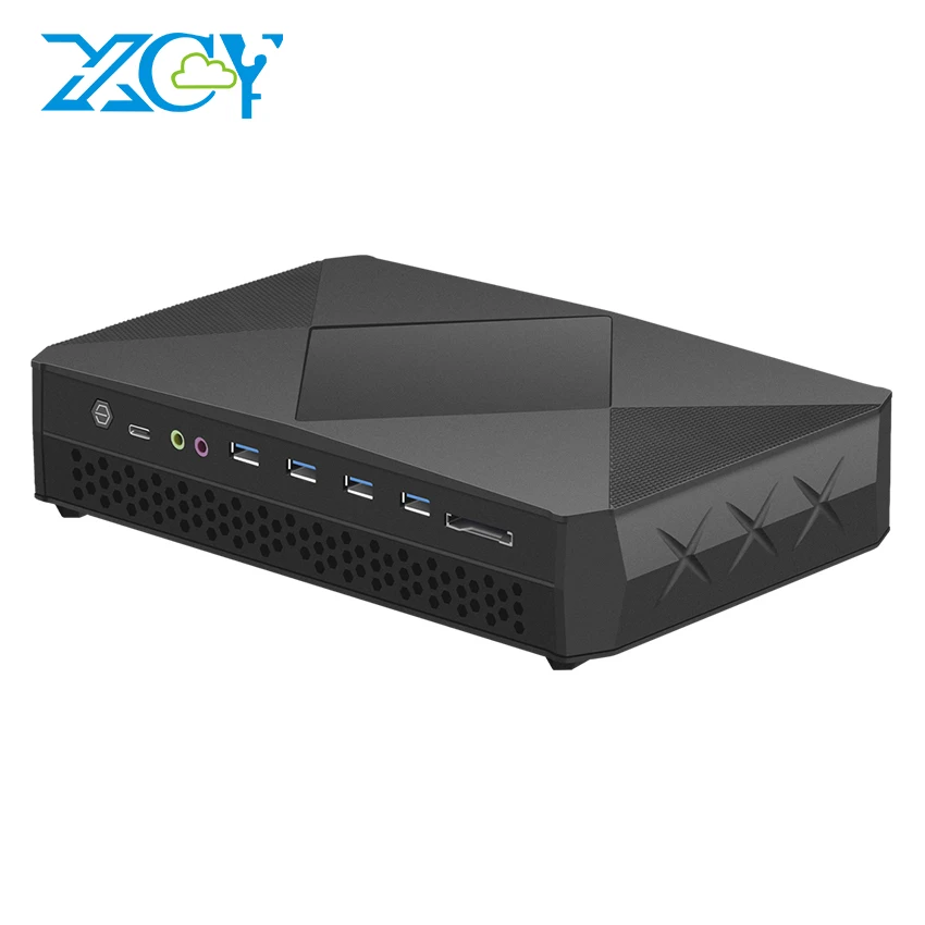 XCY Gaming Mini PC intel Core i7-8709G 32GB DDR4 1TB M.2 SSD NVMe AMD Radeon RX Vega M Discrete Graphics 4K UHD WiFi Windows 10