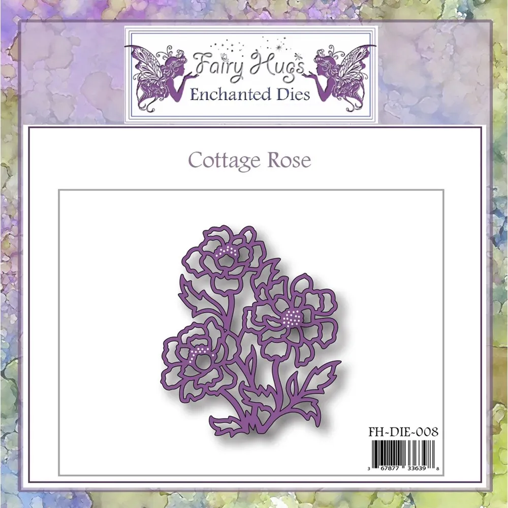 

Cottage Rose Metal Cutting Die New Arrival 2022 Diy Molds Scrapbooking Paper Making Cuts Crafts Template Handmade Card