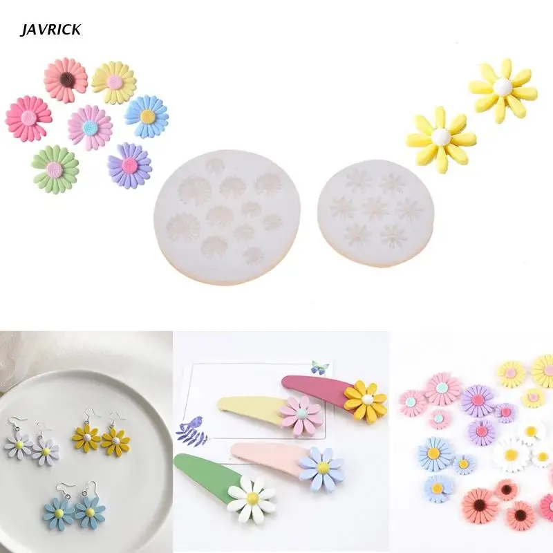 

Силиконовые формы для цветов и смолы, инструменты для изготовления ювелирных изделий, форма для литья эпоксидной смолы для рукоделия, брело...