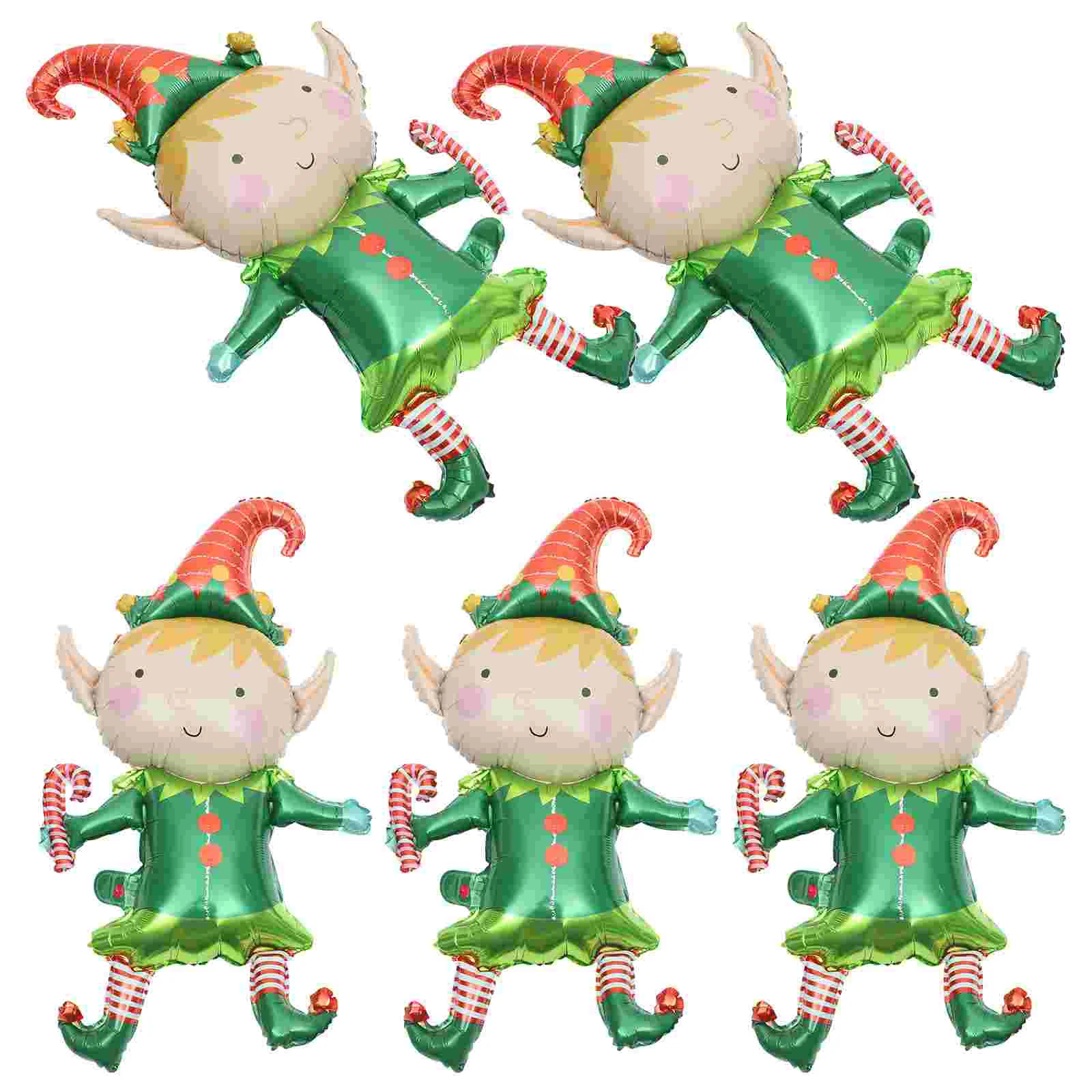 5 шт. надувные рождественские настенные воздушные шары