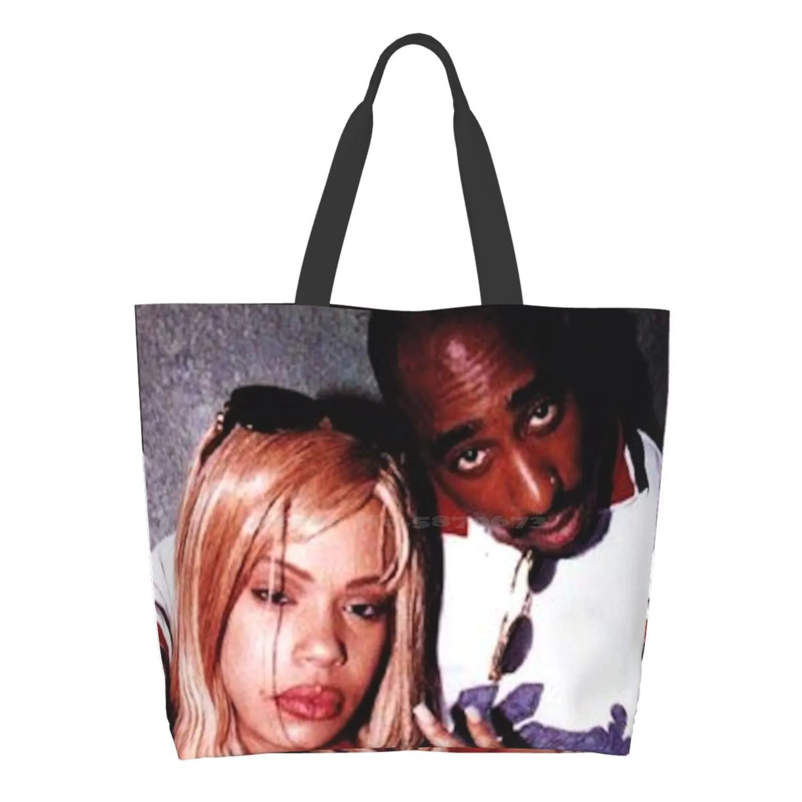 

Pac And Faith E High Quality Large Size Tote Bag Pac Faith E 1990S 90S Rap Legend Duo Big Biggie Rappers Y Dogg Eazy E Vintage
