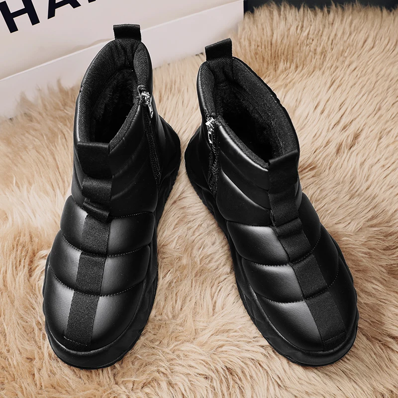 Зимние ботинки для мужчин с плюшевой подкладкой размер 39 - 46 цвет в ассортименте