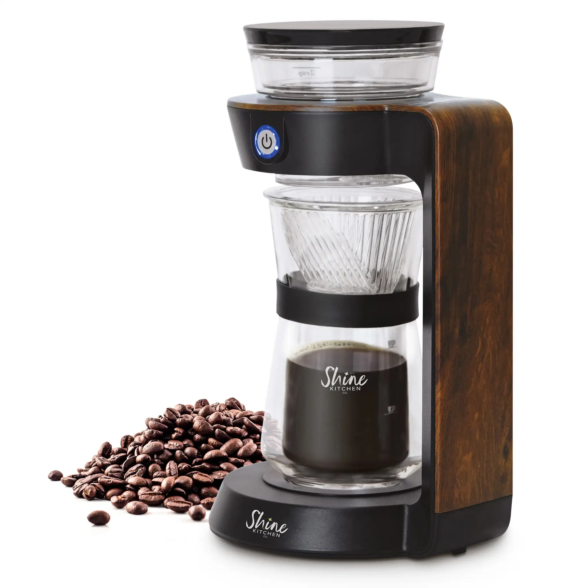 

Shine Kitchen Co.® Autopour Automatic Pour Over Coffee Machine